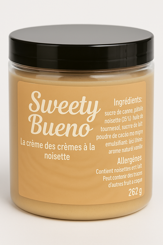 Sweety Bueno – Pâte à tartiner à la noisette
